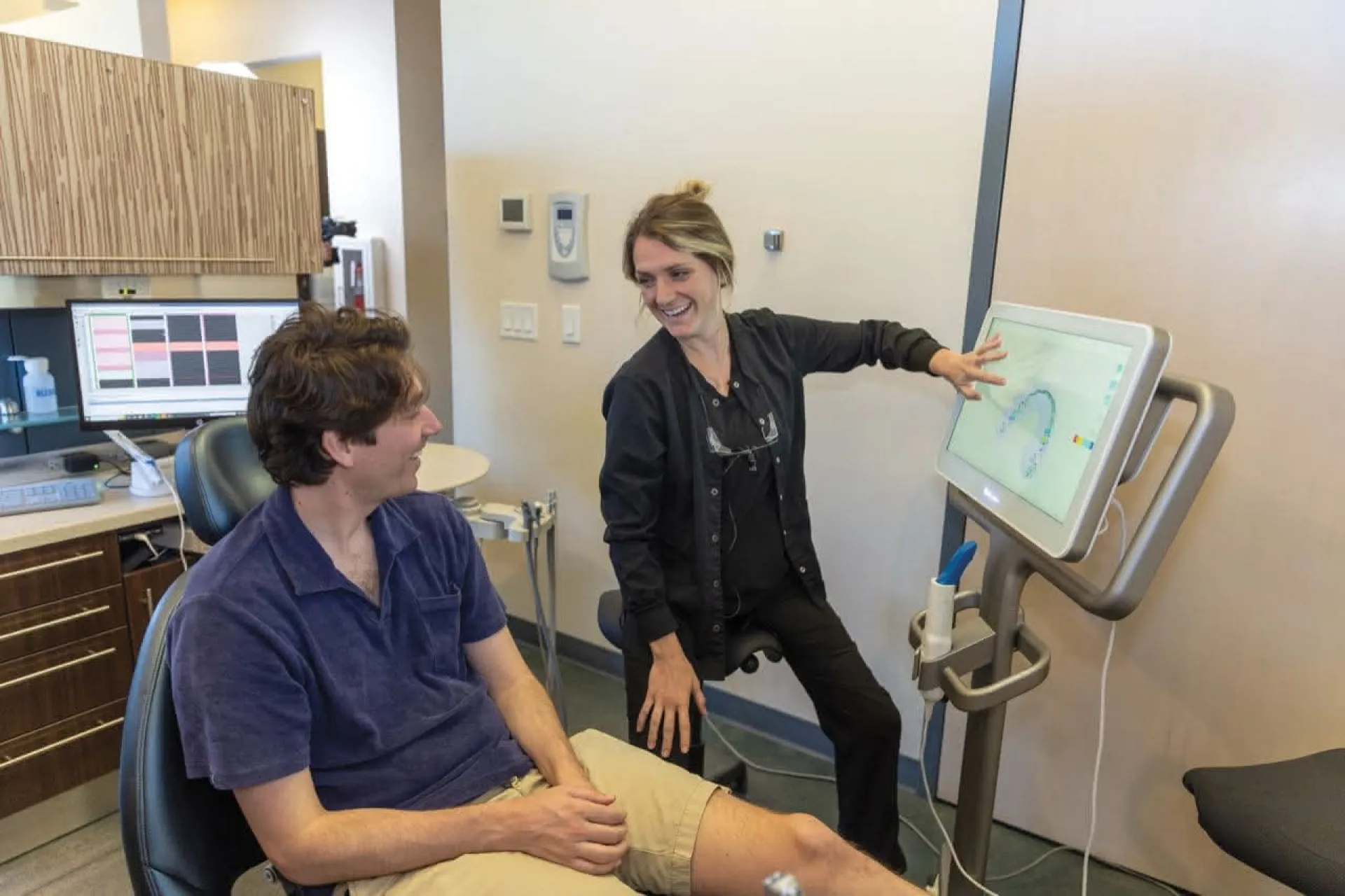 Doctor explaining procedure to patient