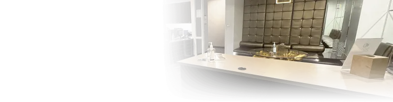 A view from the lobby from the front desk